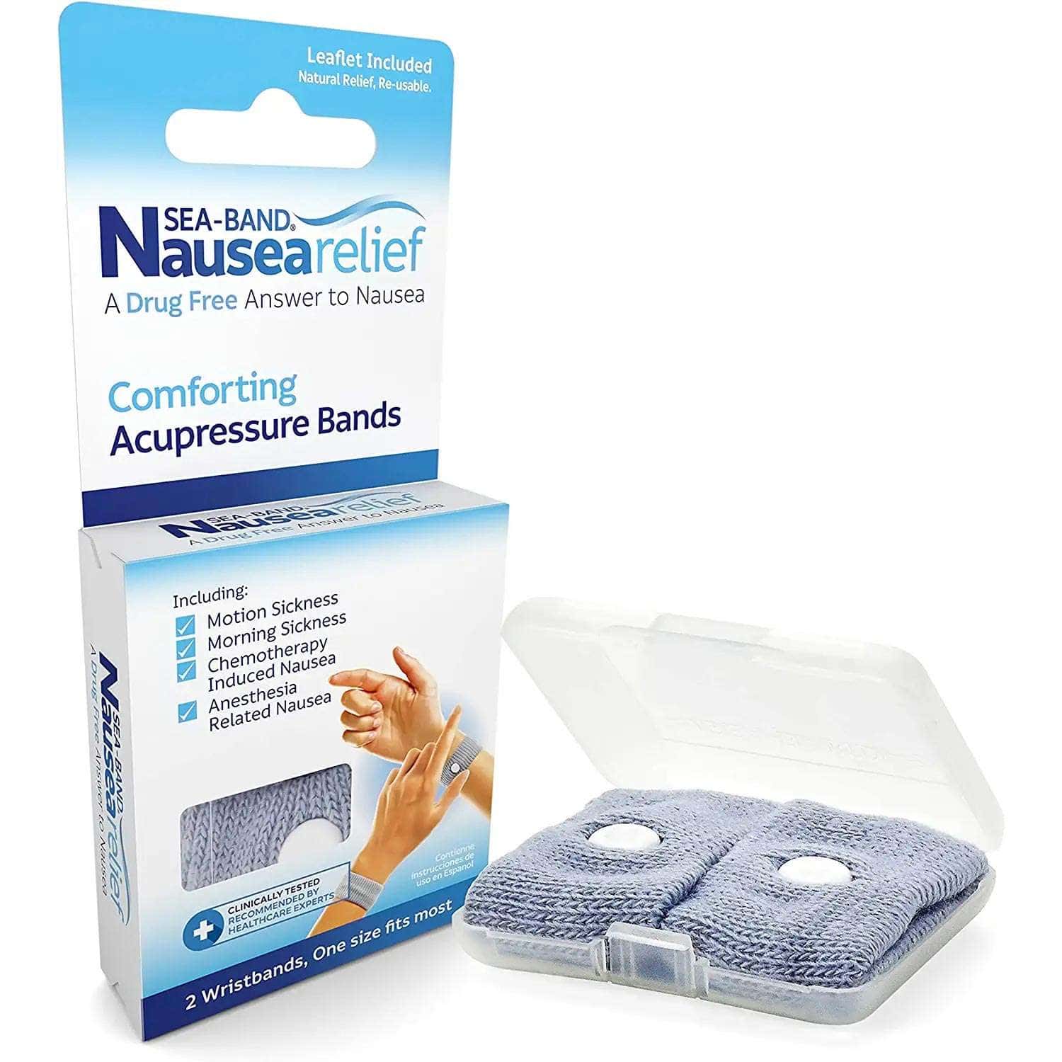 Sea-Band Anti-Nausea Morning Sickness Wristband - Image 1
