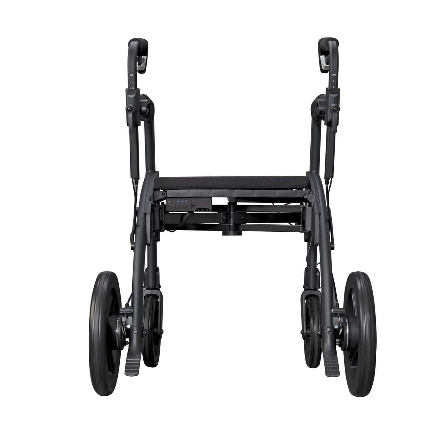 Rollz Motion Rhythm Matt Black Rollator - Image 3