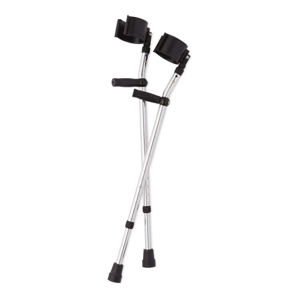 Medline Guardian Aluminum Forearm Crutches - Image 2