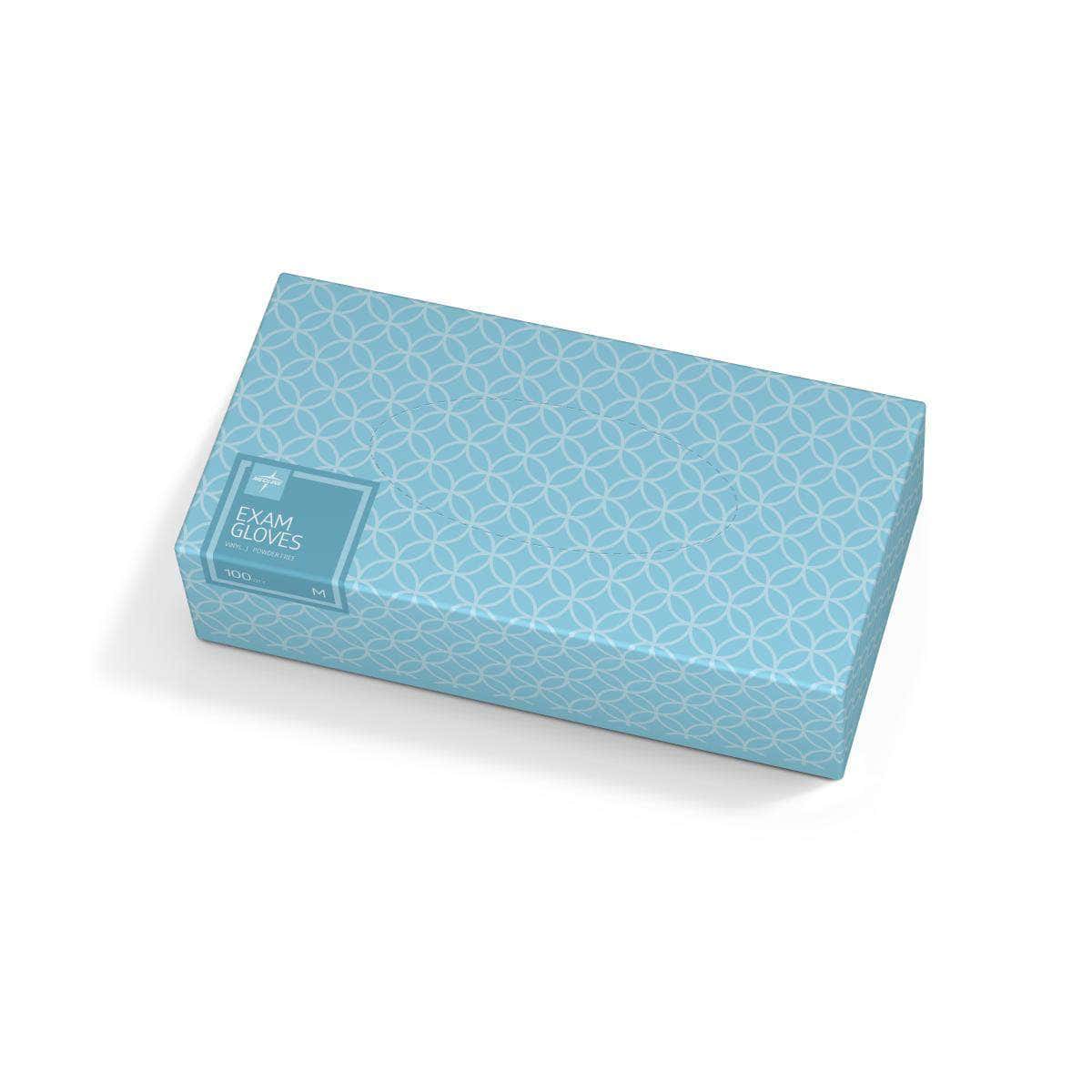 Medline Designer Boxed Vinyl Exam Gloves - Image 1
