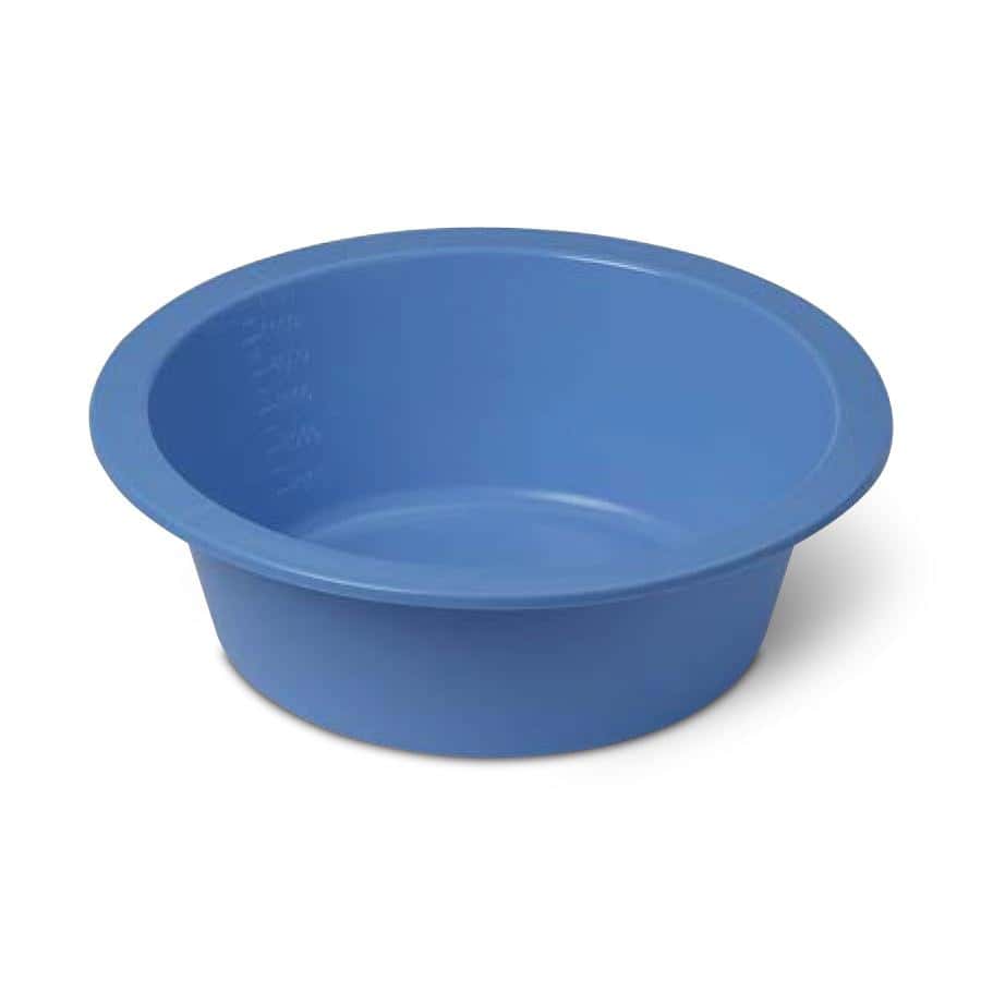 Medline Nonsterile Operating Room Basin, Light Blue - Case of 50 - Image 2