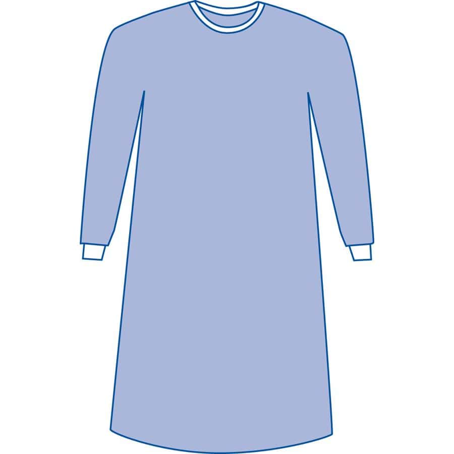 Medline Nonsterile Nonreinforced SMS Gowns - Image 1