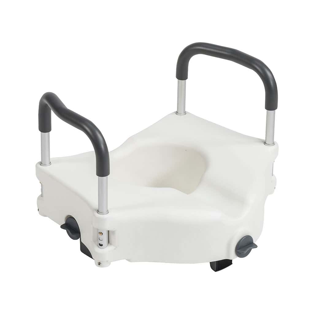 Drive PreserveTech Secure Lock Raised Toilet Seat - Image 4
