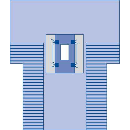 Medline Cardiovascular Drape with Pouches and Ties - Case of 8 - Image 2