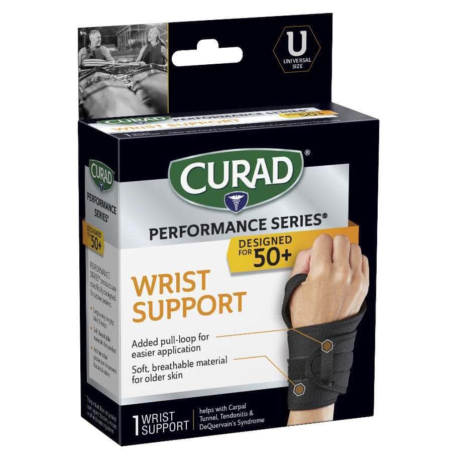 Curad Universal Wraparound Wrist Support with Microban - Image 1