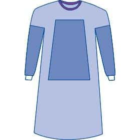 Medline Eclipse Gown with Reinforced Fabric - Image 2