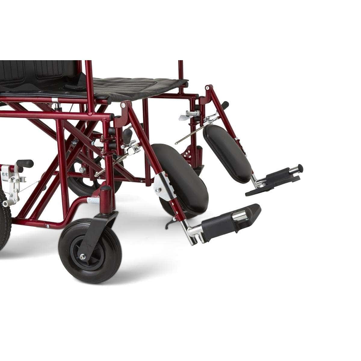 Medline Freedom Plus Lightweight Bariatric Transport Chair - Image 4