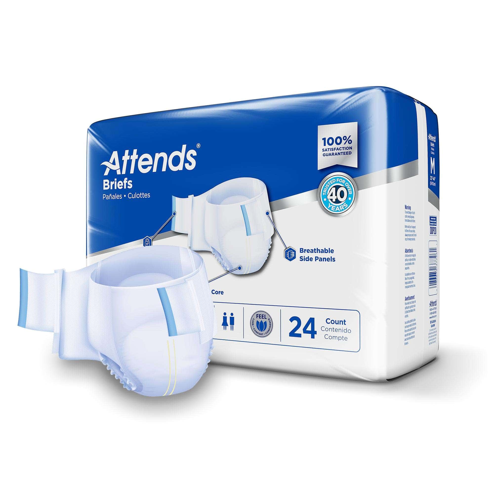Attends Care Advanced Extra Heavy Absorbency Briefs - Image 2
