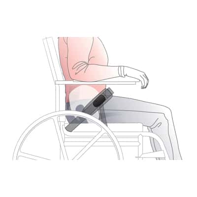 Bodypoint® 2-point padded Hip Belt with sub-ASIS Pad - Image 2