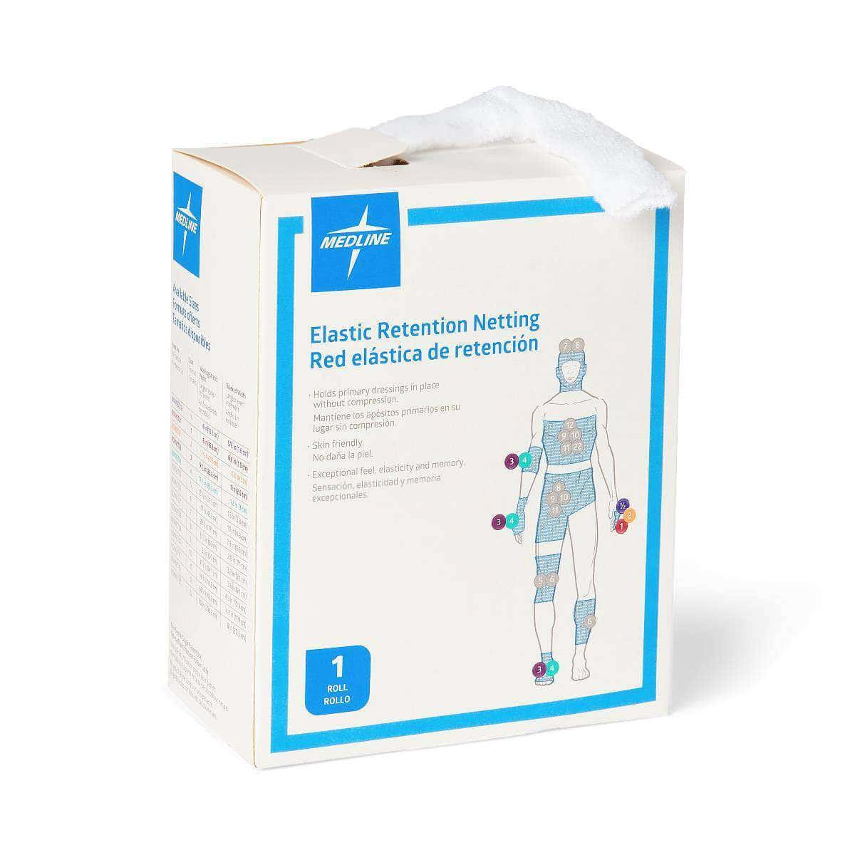 Medline Cuard Stretch Tubular Retainer Elastic Net Dressing - Image 1