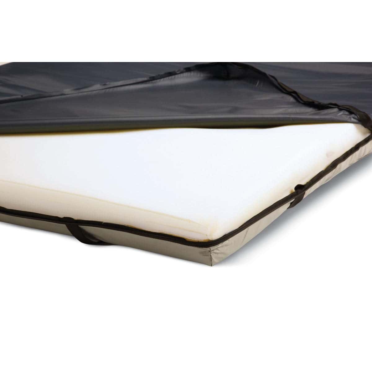 Medline Standard Gel Foam Mattress Overlay, 34 x 76 x 3 Inch - Image 2