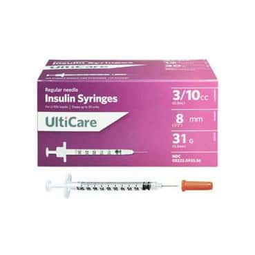 Ultimed UltiCare Insulin Syringe - Image 2