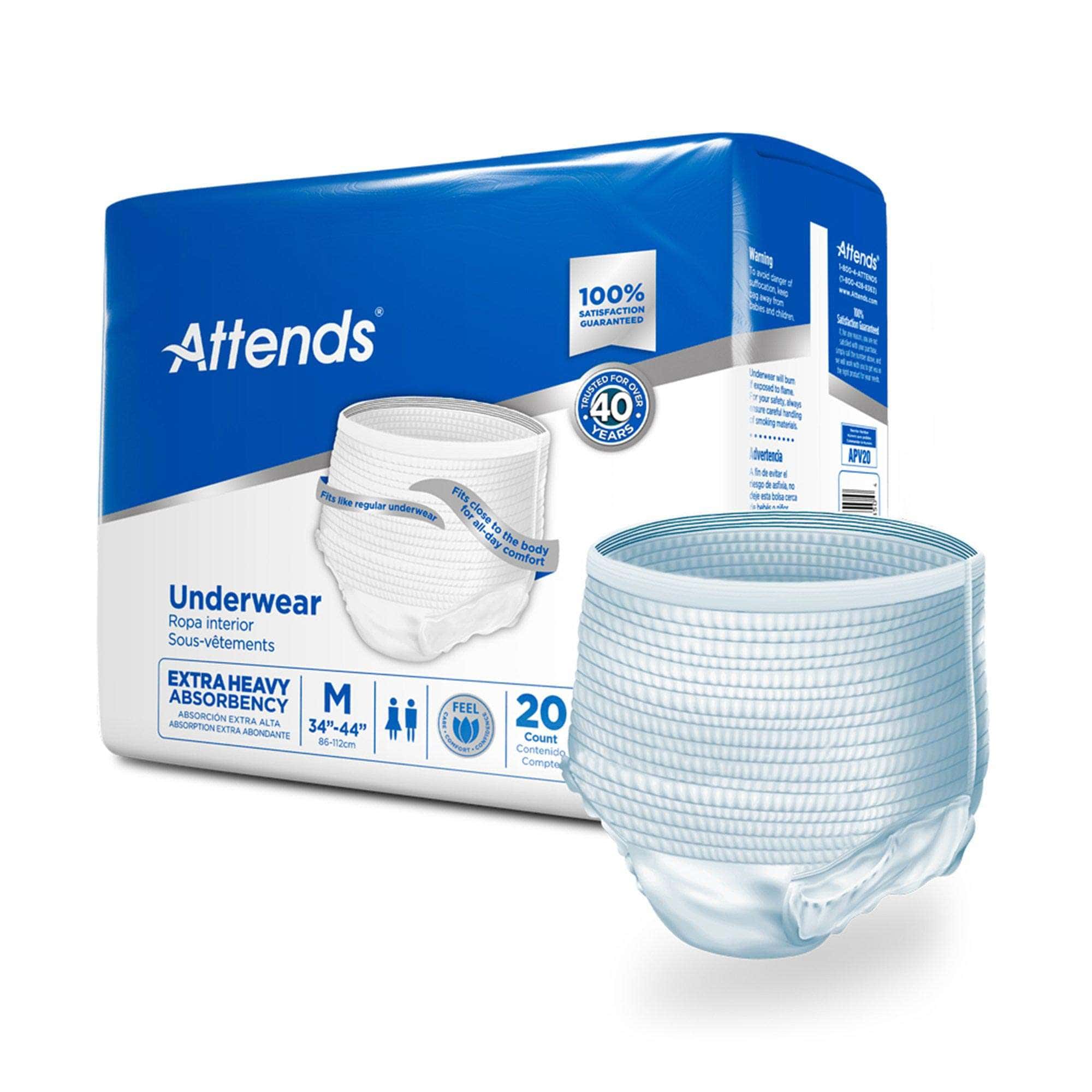 Attends Extra Heavy Absorbency Underwear - Image 2