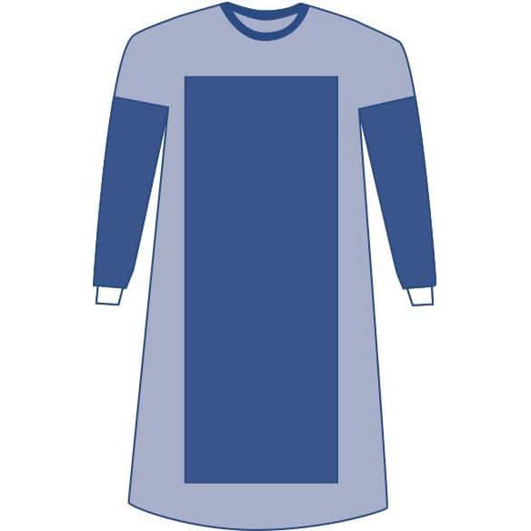 Sirus Sterile Poly-reinforced Extra-long Surgical Gowns - Image 2