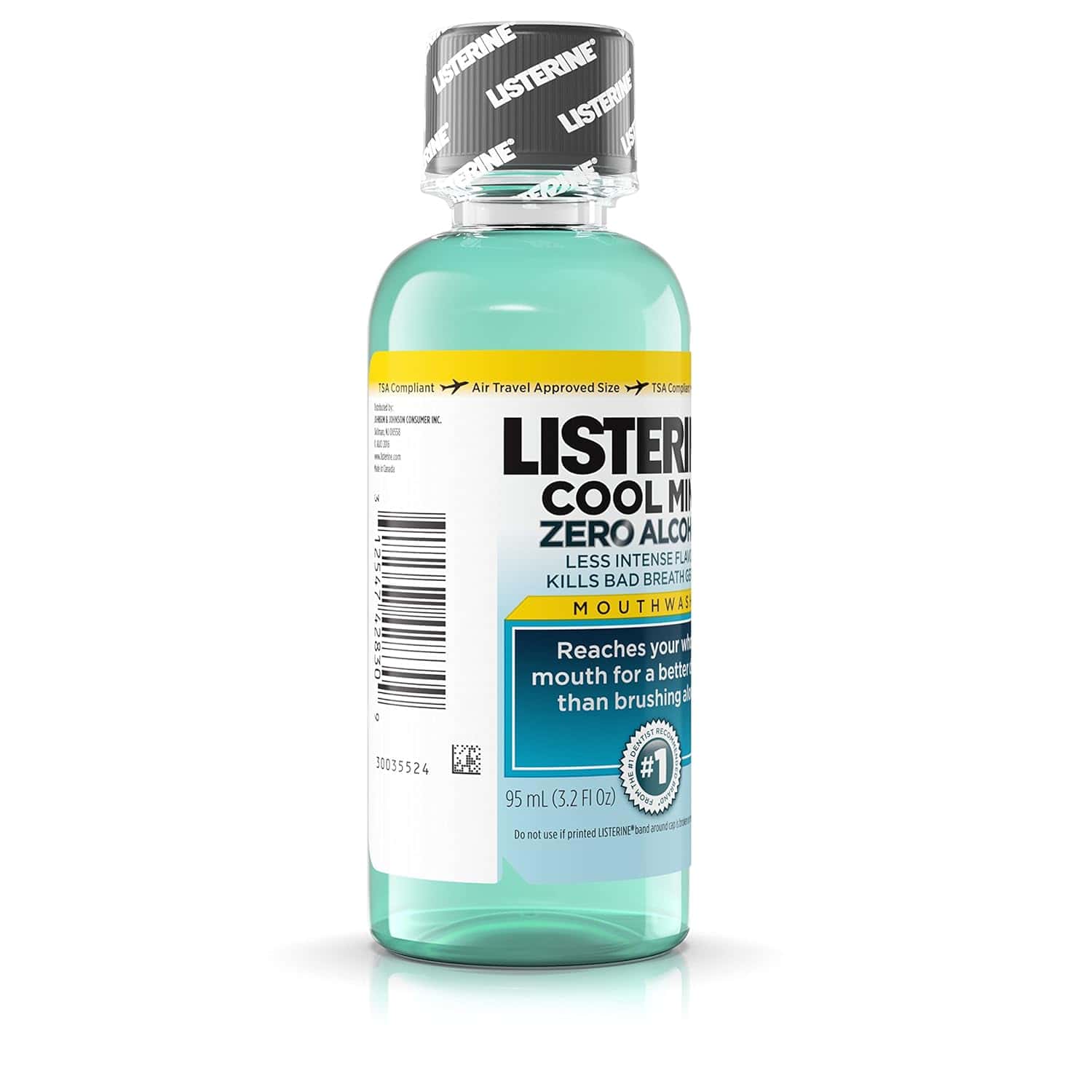 Listerine Zero Mouthwash, Mint Flavor - Image 2