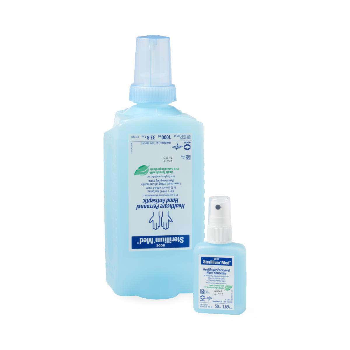 Medline Sterillium Med Liquid Sanitizer, 1, 000 mL - Case of 8 - Image 2