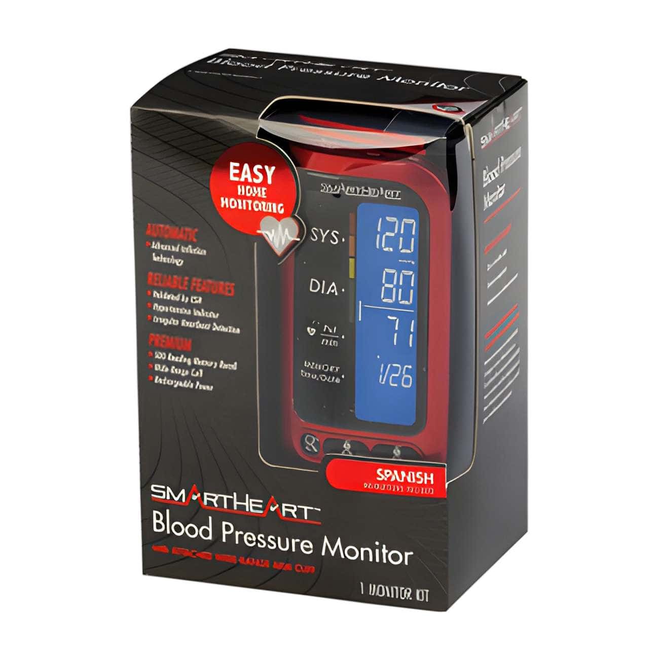 SmartHeart Home Automatic Digital Blood Pressure Monitor - Image 3