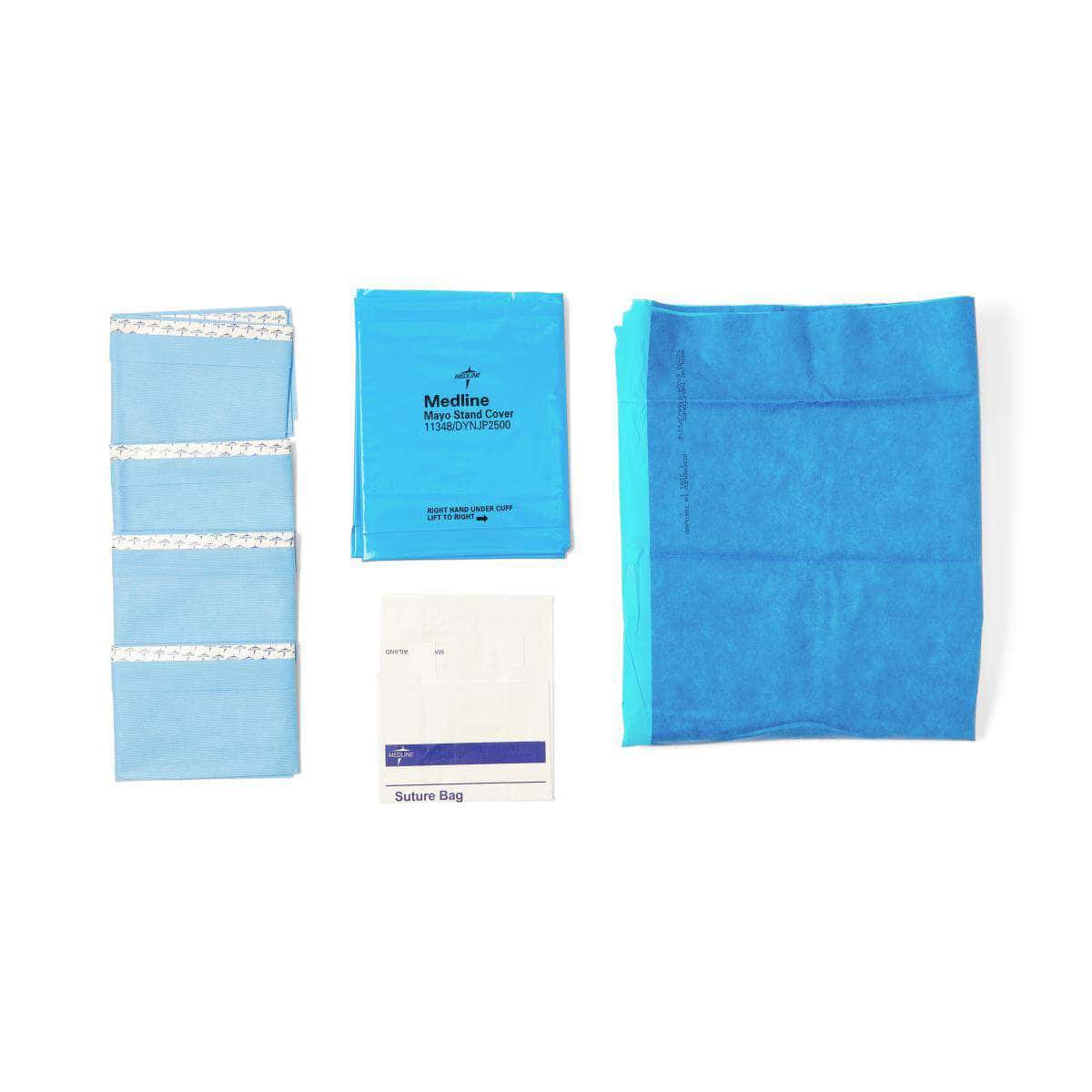 Medline Set-Up Surgical Packs with Drapes - Case of 13 - Image 2