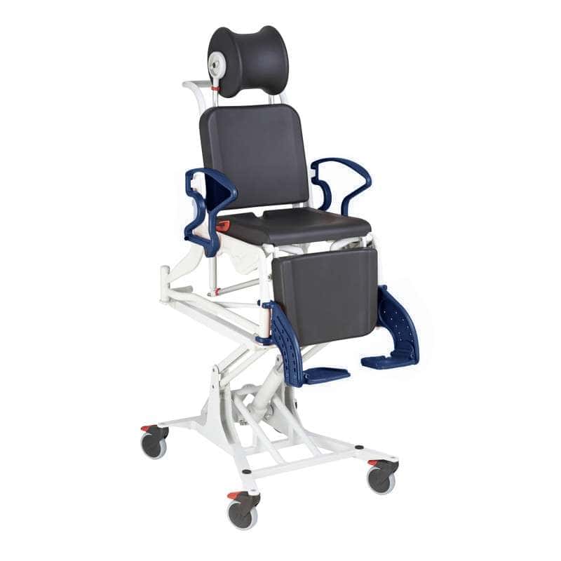 Rebotec Phoenix Height Adjustable Shower Commode Chair - Image 1
