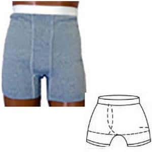 Options Men's Boxer Brief with Built-In Barrier Support - Image 2