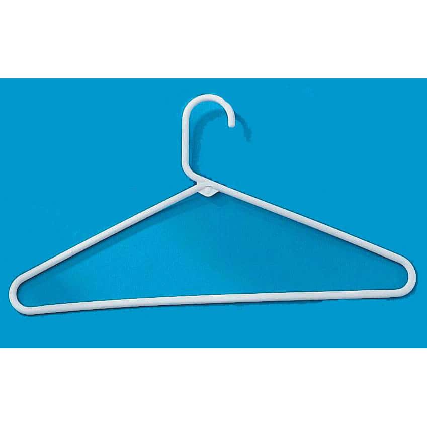 Medline Heavy Duty Plastic Hanger - Box of 144 - Image 2