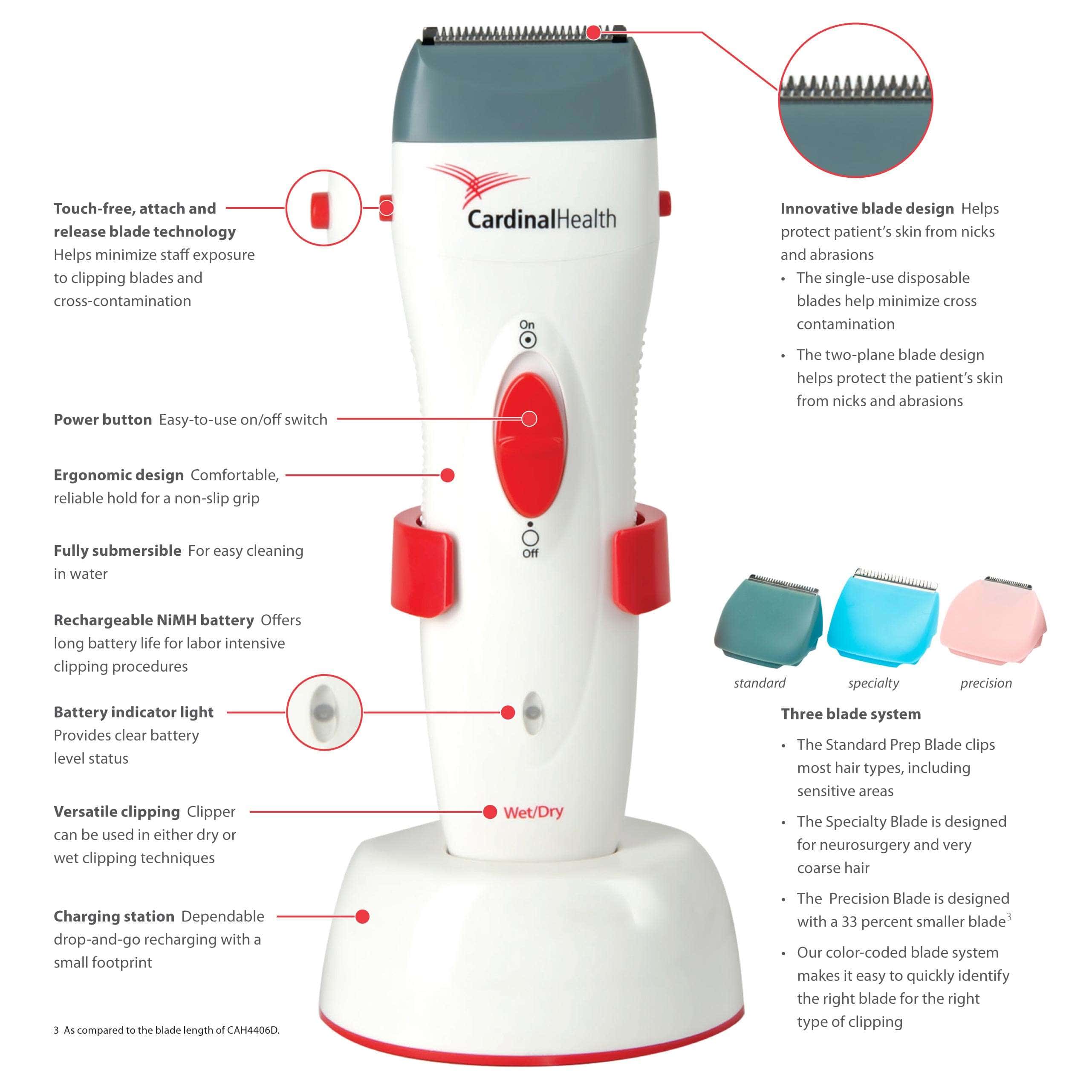Cardinal Health Fixed Head Surgical Clipper - Image 2