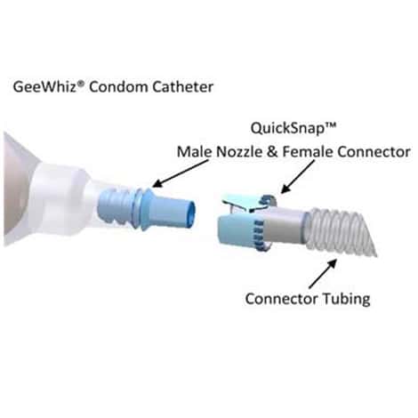 GeeWhiz Male External Catheter with Integral Collection Pouch - Image 2