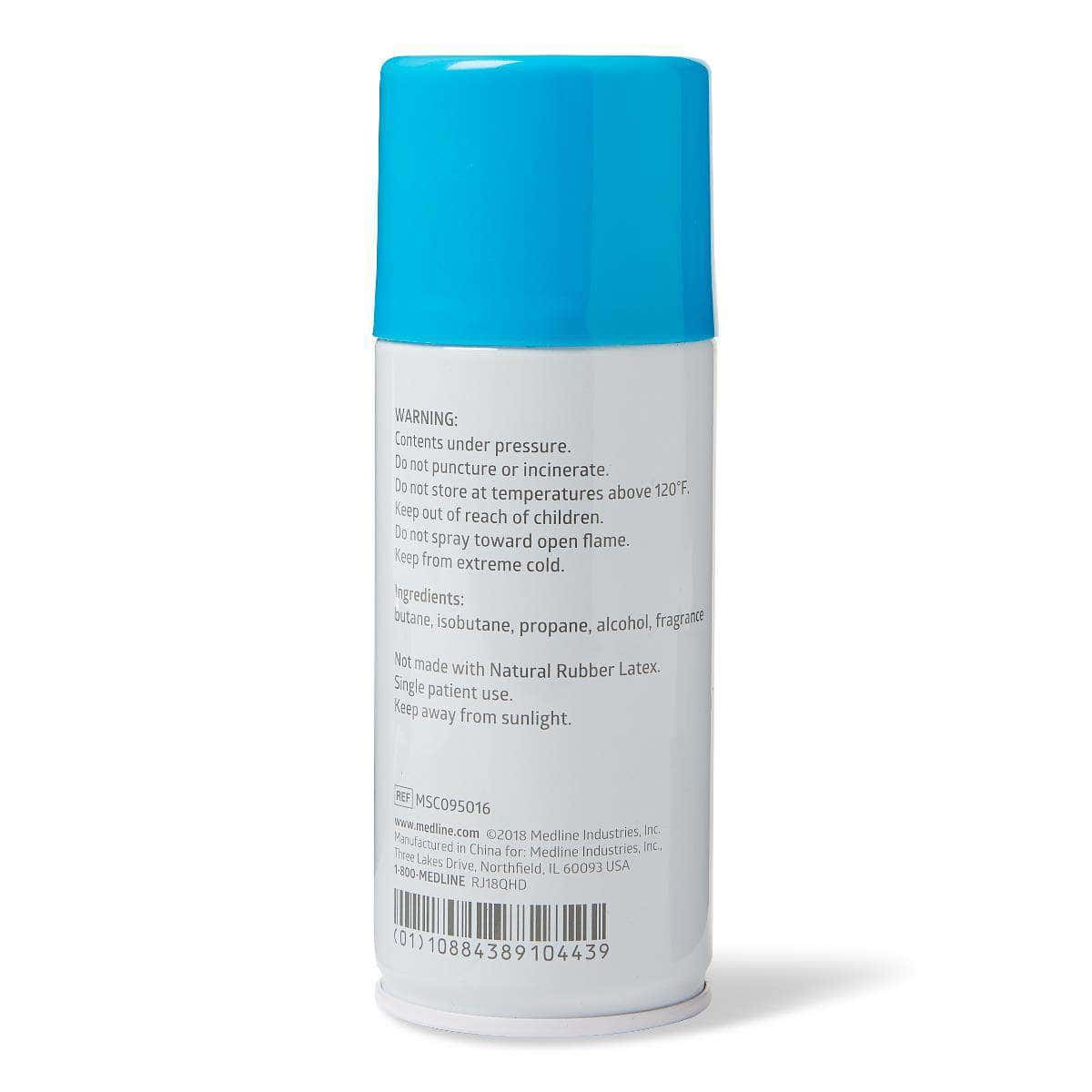 Medline MedSpa Aerosol Spray Deodorant, 5 oz - Case of 24 - Image 2