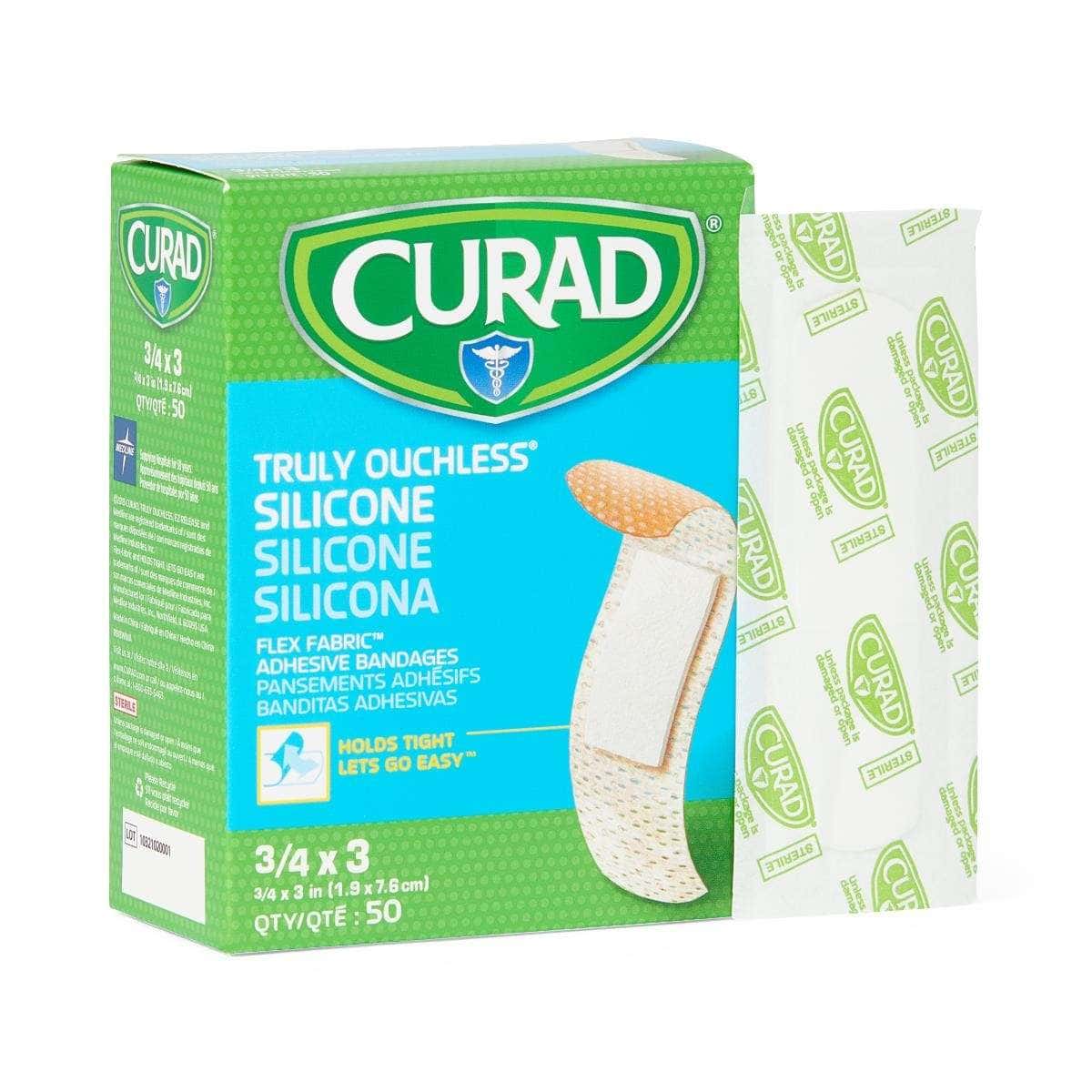 Curad Silicone Adhesive Bandages - Image 1