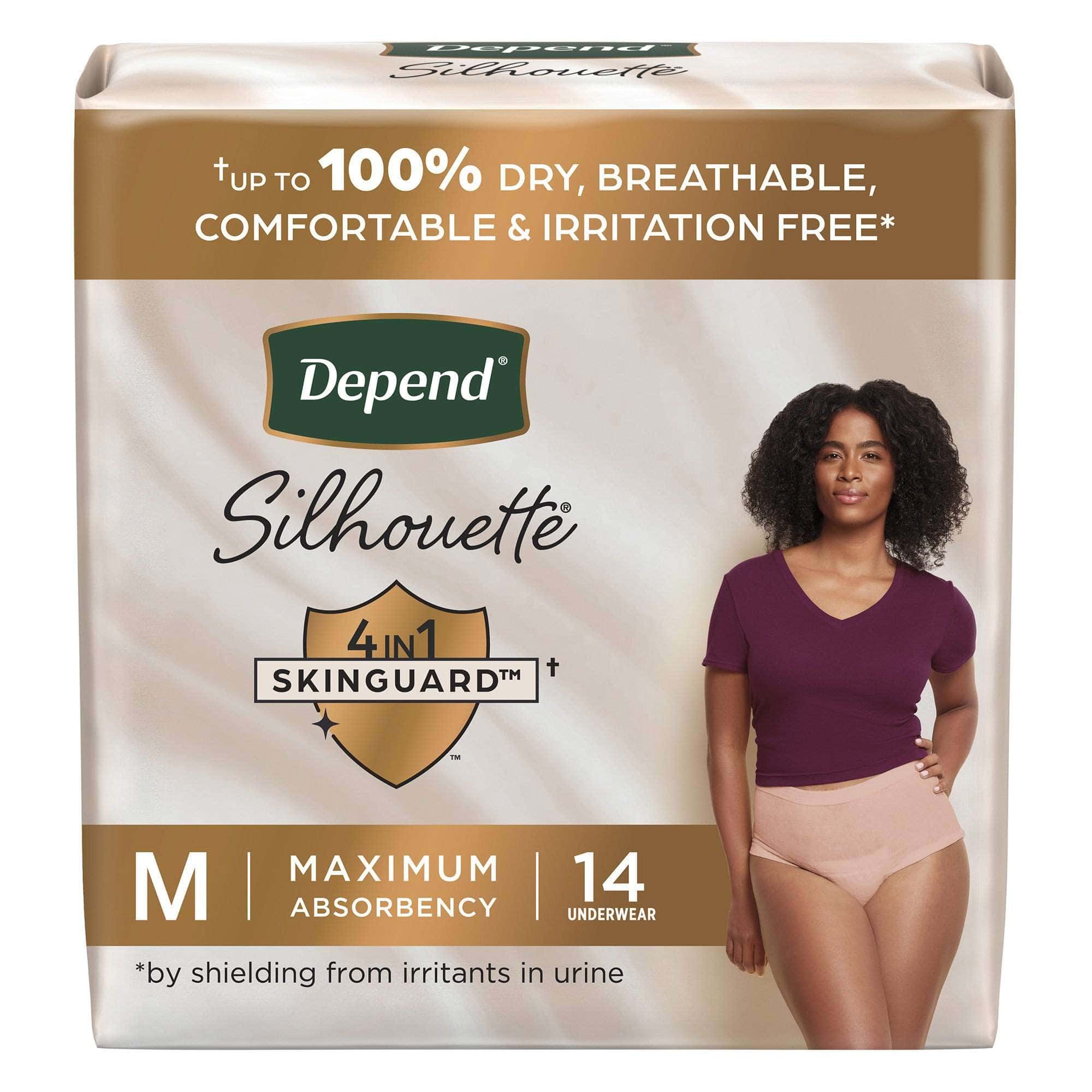 Depend Silhouette Maximum Absorbency Underwear for Women - Image 2