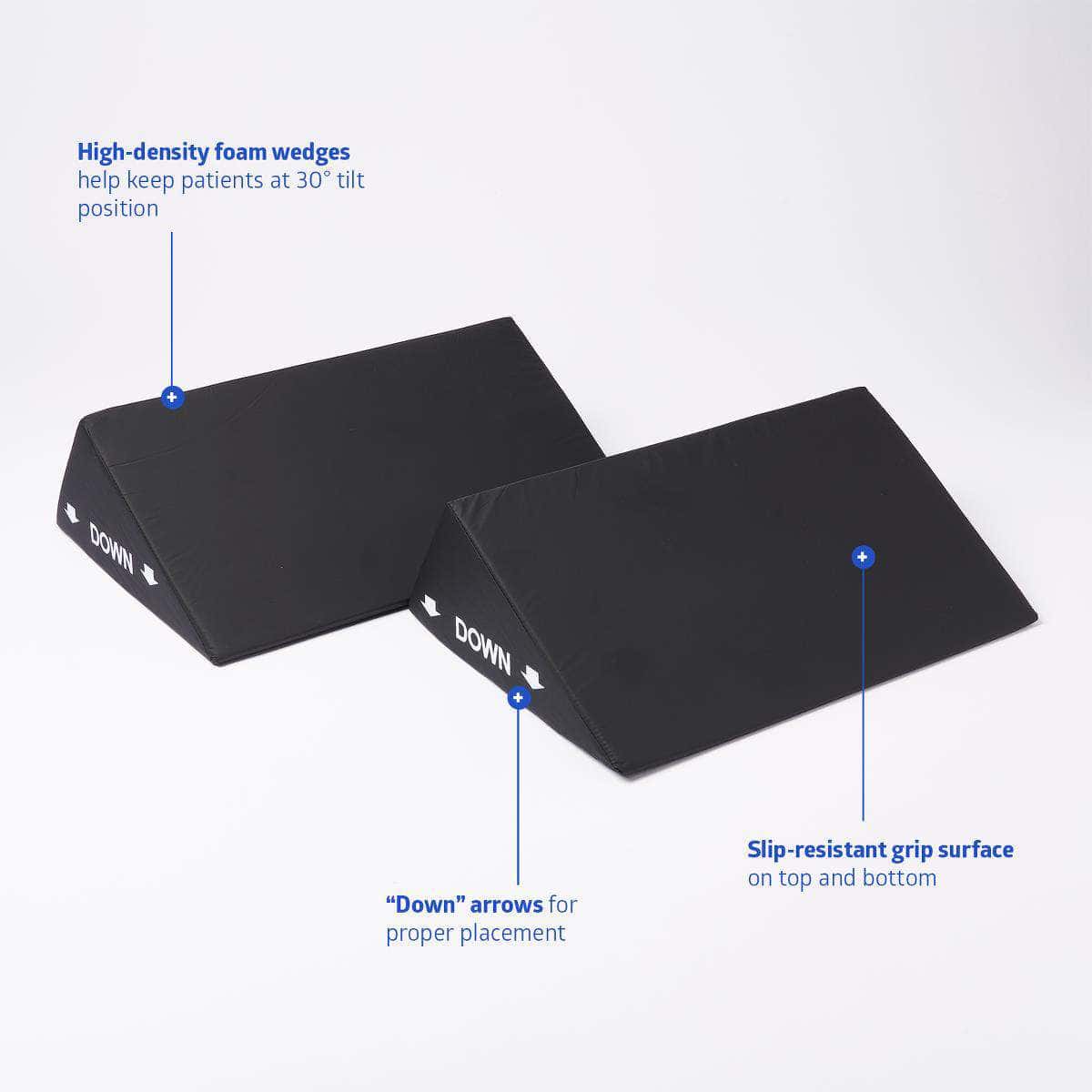 Medline ComfortGlide Foam Wedges - Image 2