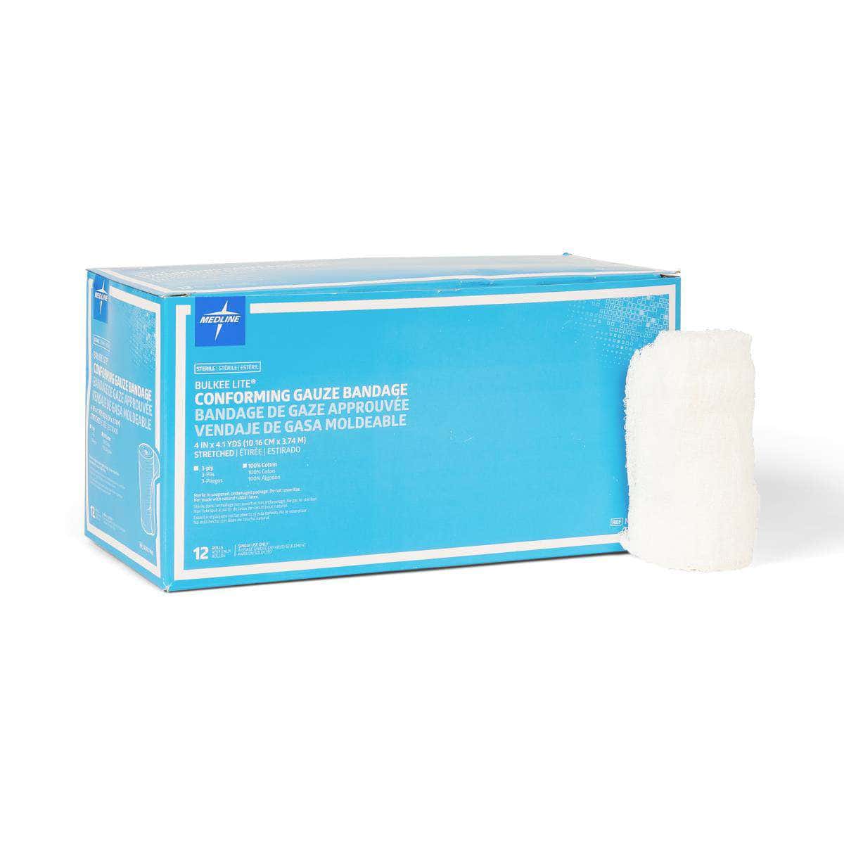 Bulkee Lite Nonsterile Cotton Conforming Bandages - Image 2