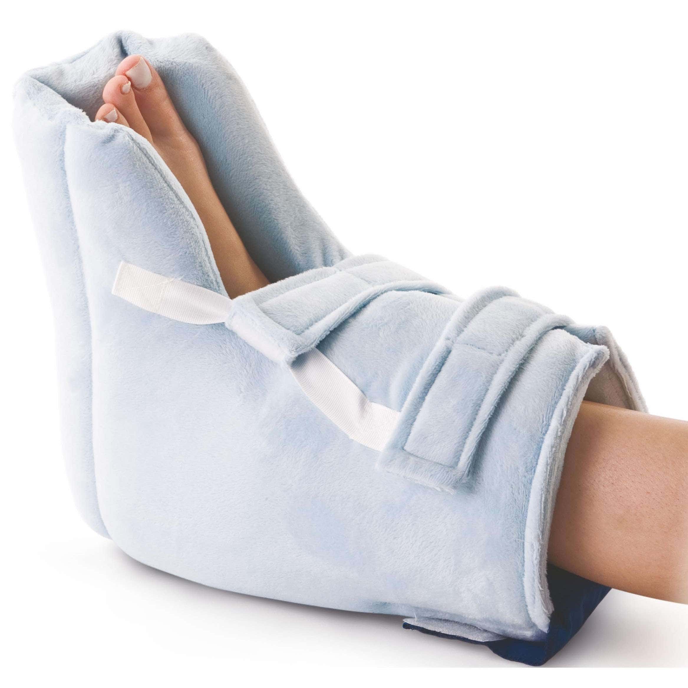 Medline Zero Gravity Heel Cushion with Removable Gel Pack, Medium - Image 2