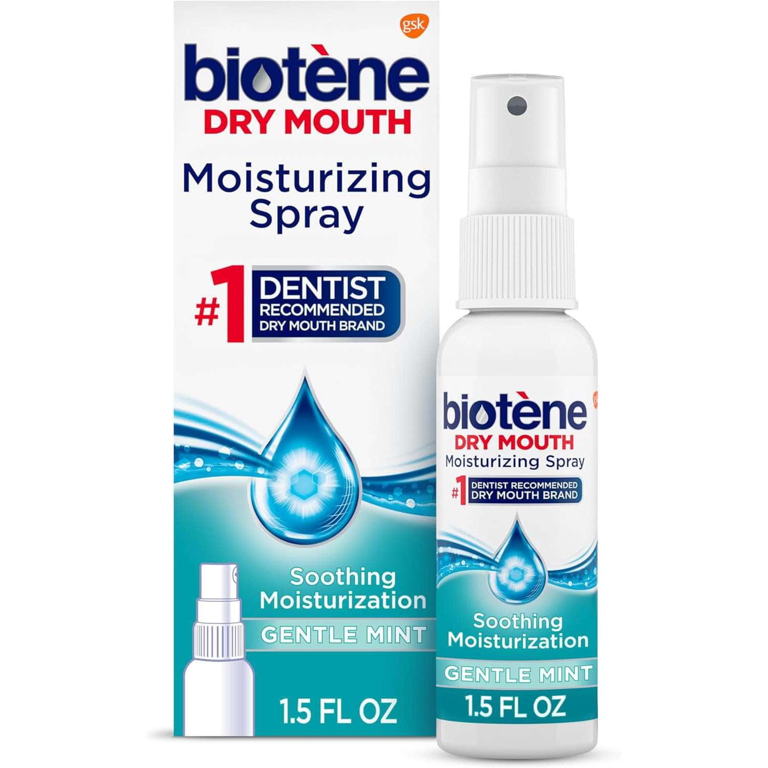 Biotene Dry Mouth Moisturizing Spray, 1.5 oz - Image 1