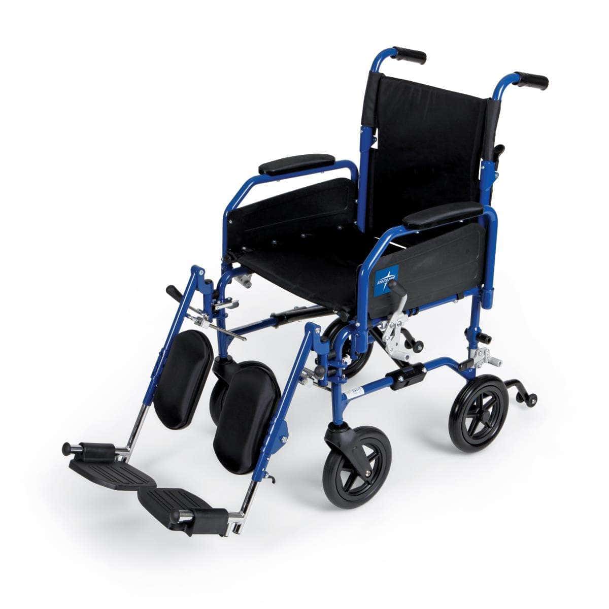 Medline Hybrid 2 Transport Wheelchair - Image 3