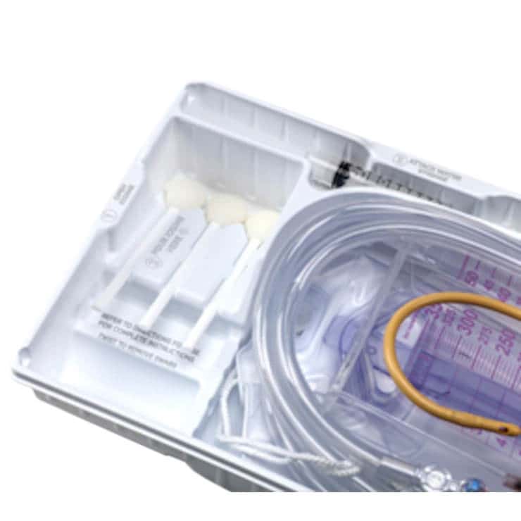 Surestep Lubri-Sil I.C. Indwelling Catheter Tray - Image 2