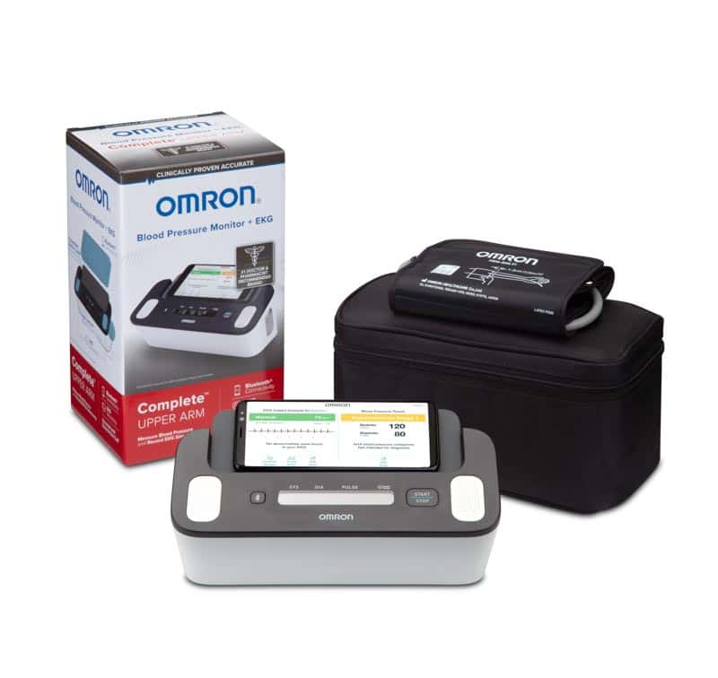 Omron Complete Wireless Upper Arm Blood Pressure Plus EKG Monitor - Image 3