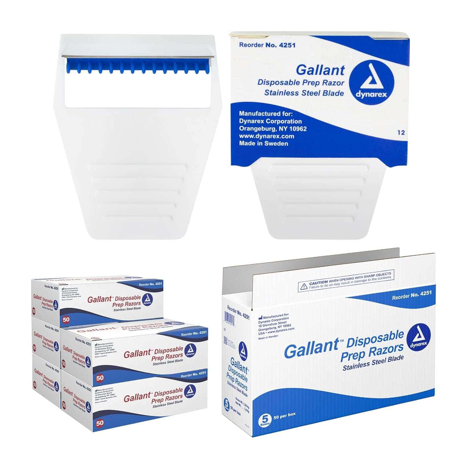 Gallant Surgical Prep Razor, Disposable - Image 2
