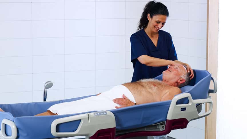 Arjo Carevo Shower Trolley - Image 3