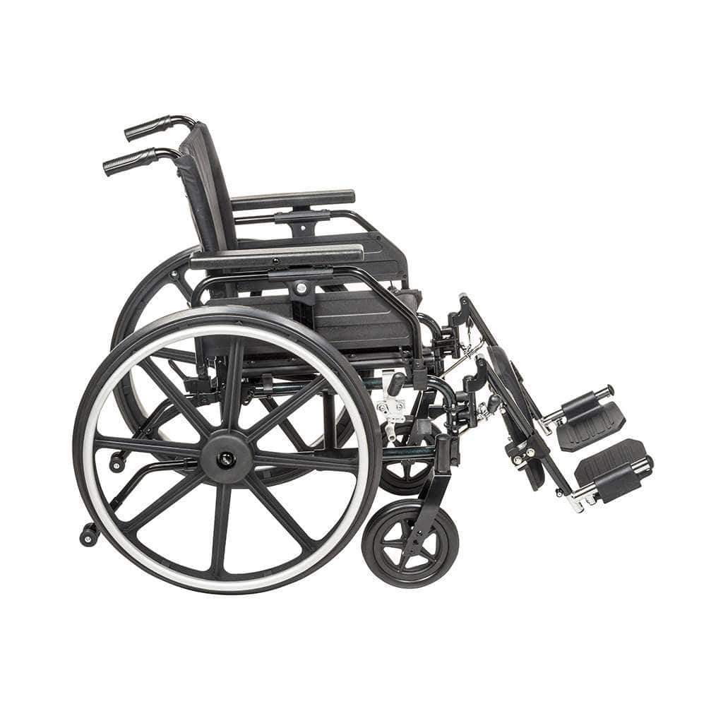 Drive Medical Viper Plus GT Wheelchair with universal armrests - Image 4