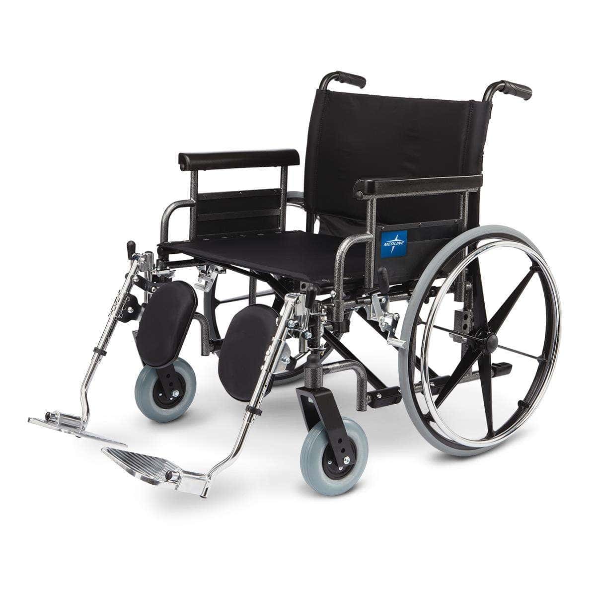 Medline Shuttle Extra-Wide Bariatric Wheelchair - Image 1