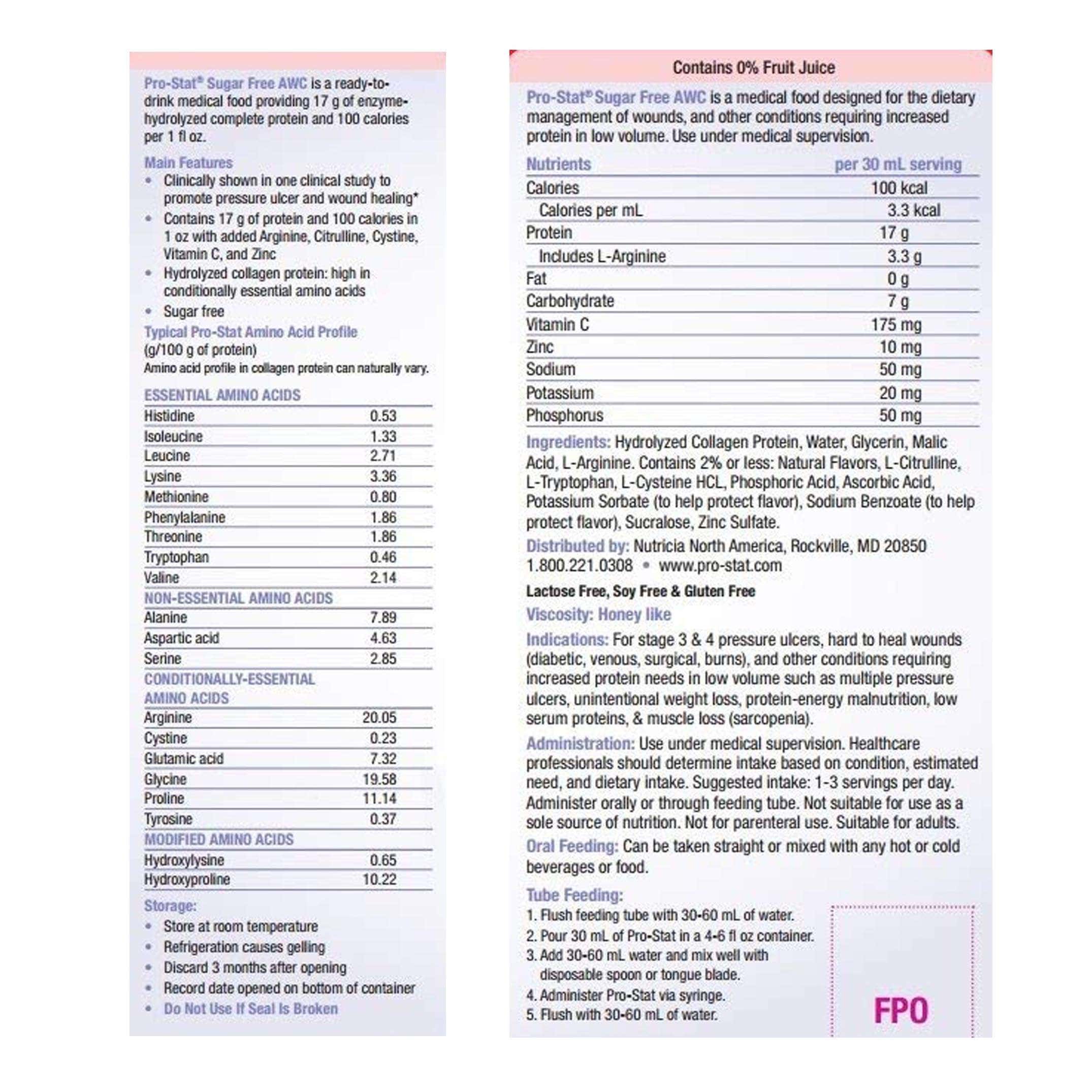 Pro-Stat AWC Ready-to-Use Liquid Protein Oral Supplement, 30 oz. Bottle - Image 4