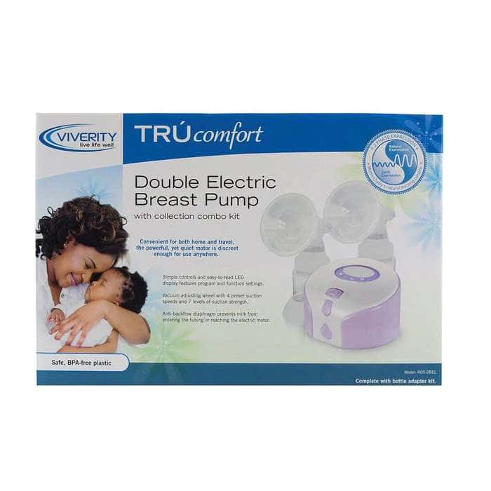 Viverity TruComfort Double Electric Breast Pump with Carrying Bag - Image 4