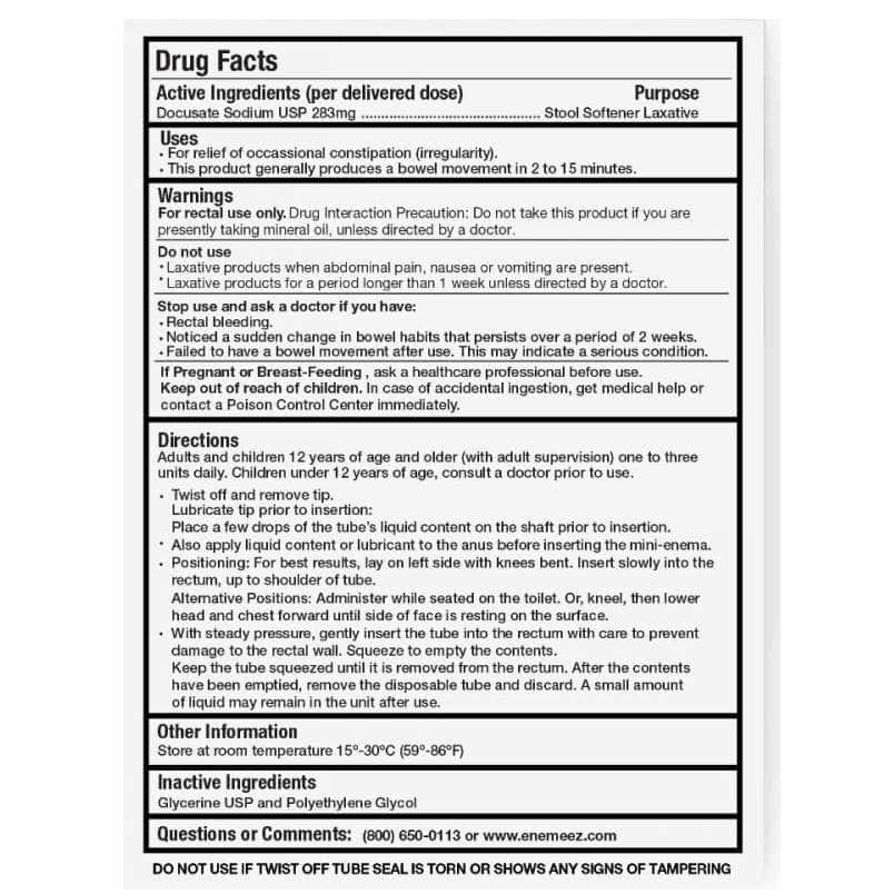 Enemeez Regular Mini Enema - Image 3