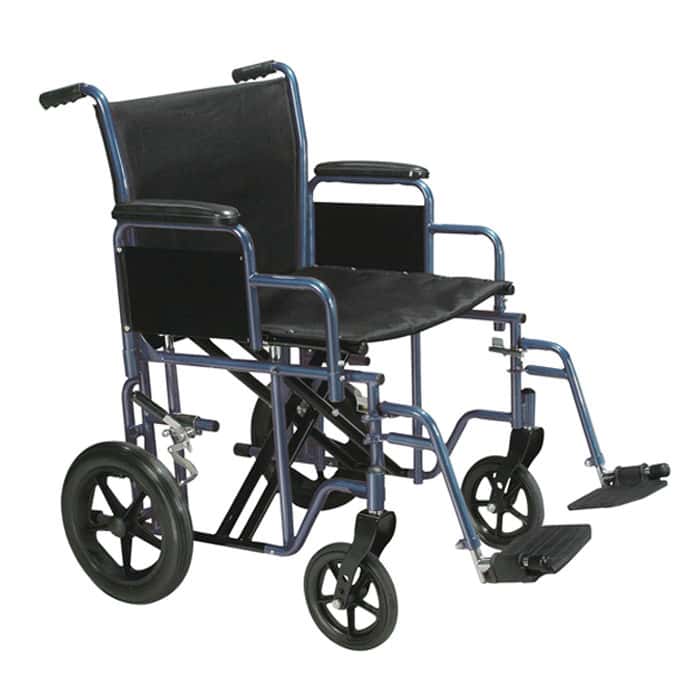 Drive Medical bariatric steel transport wheelchair - Image 2