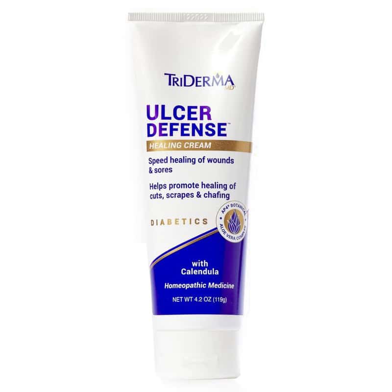 TriDerma Diabetic Ulcer Defense Healing Cream, 4.2 oz - Image 1