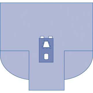 Medline Laparoscopy Drape with Gussets - Case of 20 - Image 1