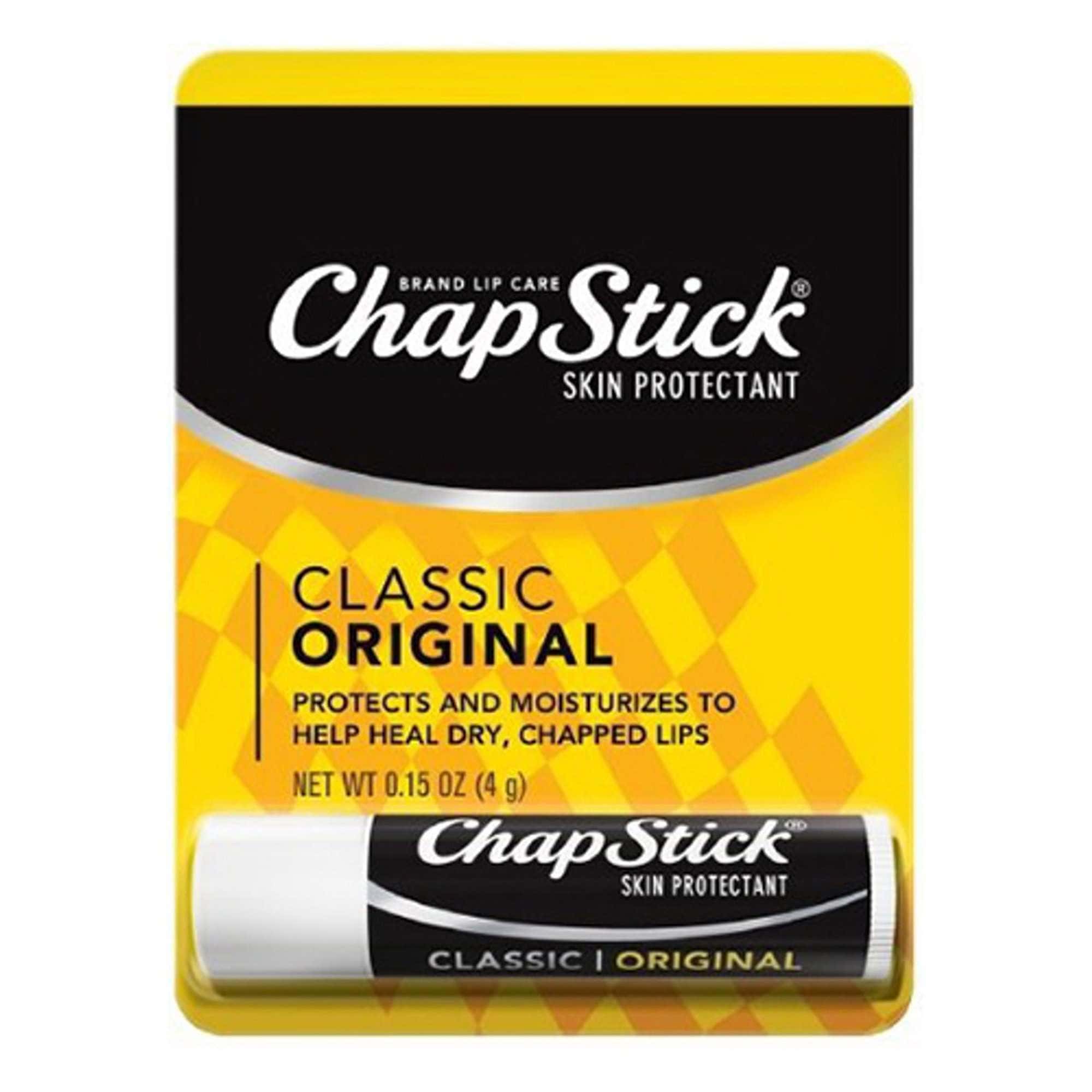 Chapstick Classic Original Lip Balm, 0.15 oz. - Carton of 12 - Image 1