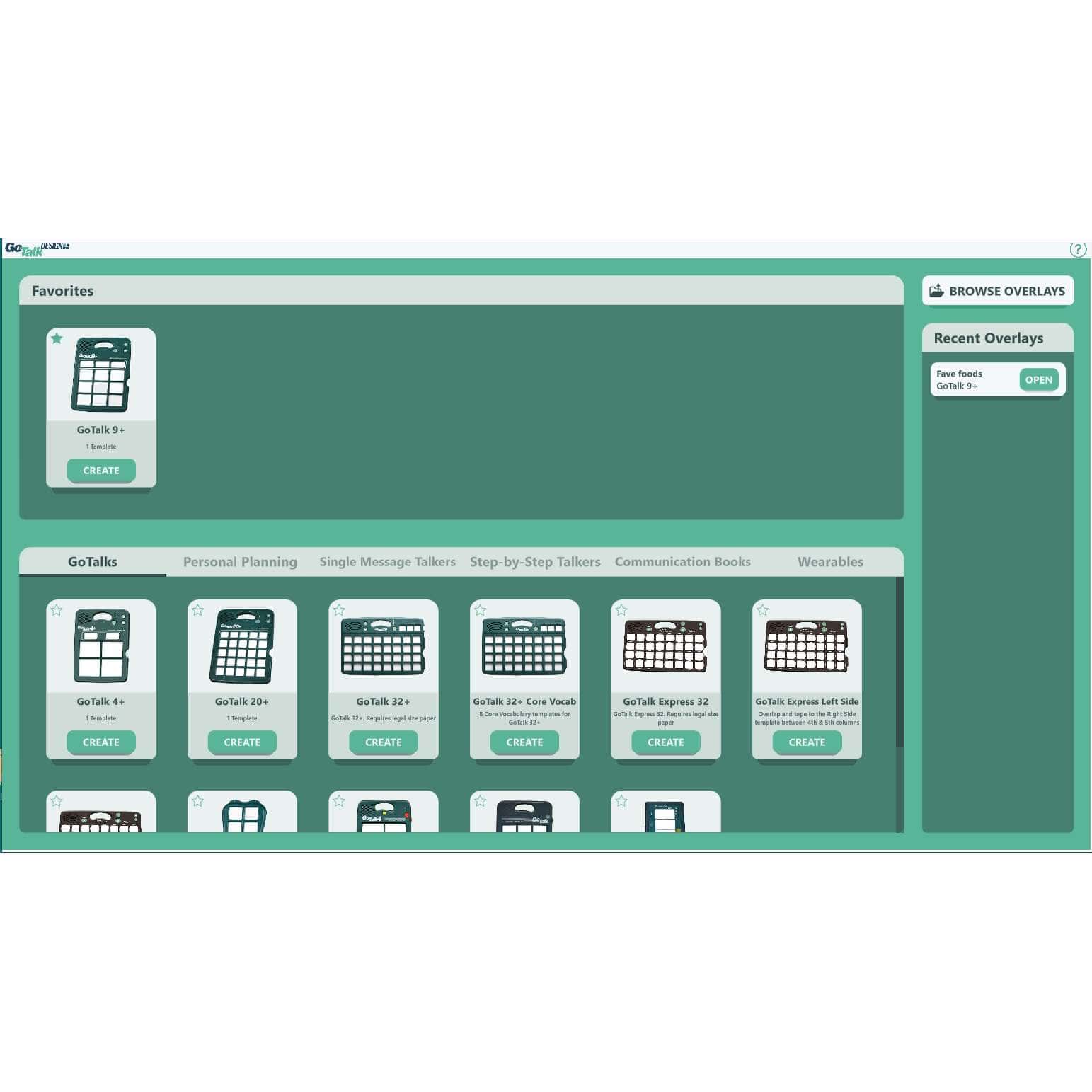 GoTalk Design Overlay Software for Assistive Communication Device (AAC) by Attainment Company - Image 1
