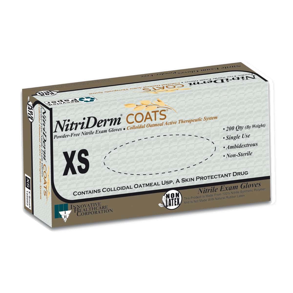 NitriDerm COATS Powder Free Nitrile Exam Gloves - Image 1